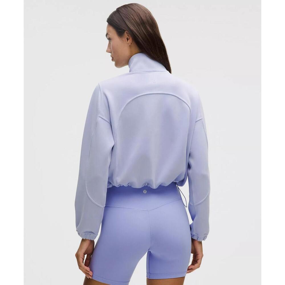 Brushed Softstreme Half Zip - Serene Blue - Picture 3 of 5